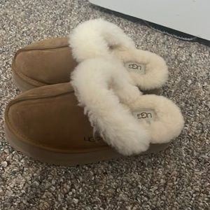 Platform Ugg Slides